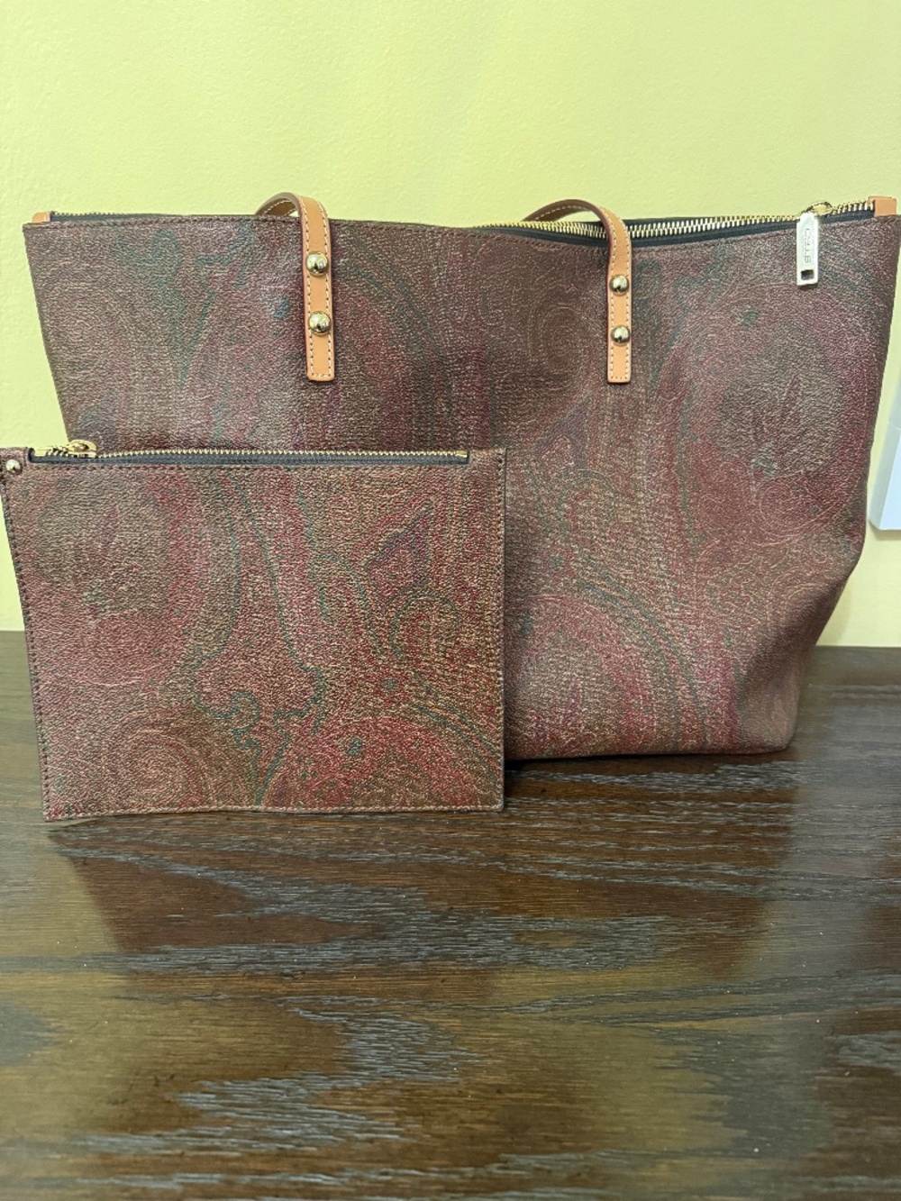 Etro women’s leather handbag
